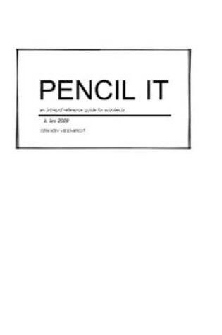 Cover of Pencil It