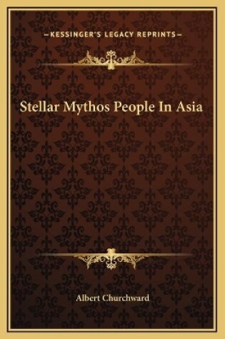 Cover of Stellar Mythos People In Asia