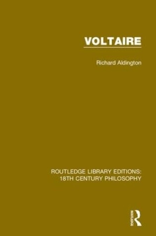 Cover of Voltaire