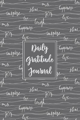 Cover of Gratitude Journal Inspiring Handwritten Words 8