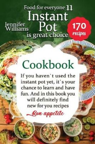 Cover of Instant Pot is great choice. Сookbook