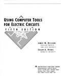 Cover of Using Computer Tools for Electric Circuits Book and 3.5 Disk