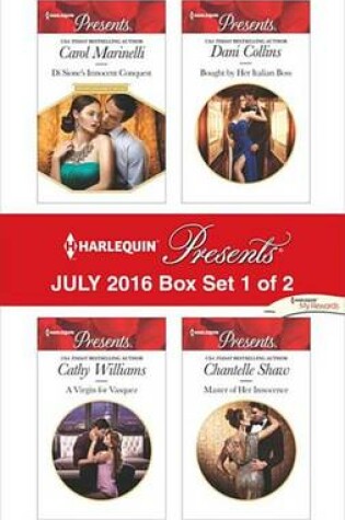 Cover of Harlequin Presents July 2016 - Box Set 1 of 2
