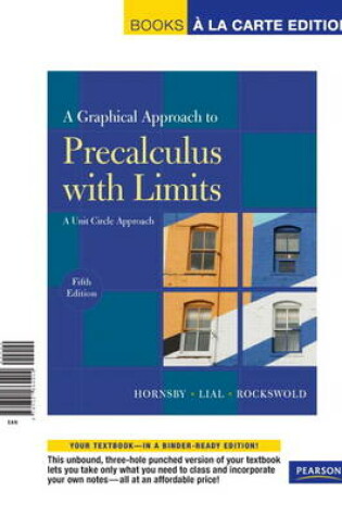 Cover of A Graphical Approach to Precalculus with Limits
