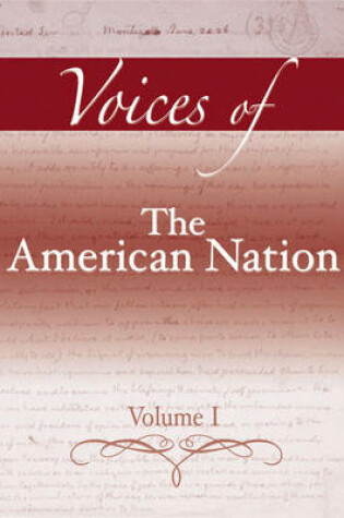 Cover of Voices of the American Nation, Volume I