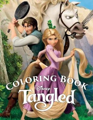 Book cover for Tangled Coloring Book