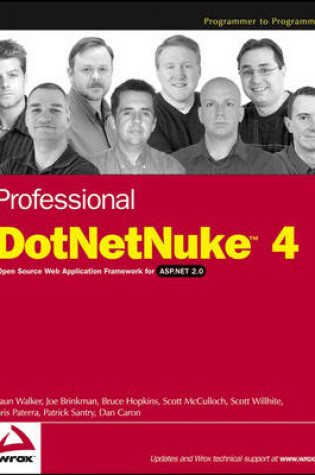 Cover of Professional DotNetNuke 4.0