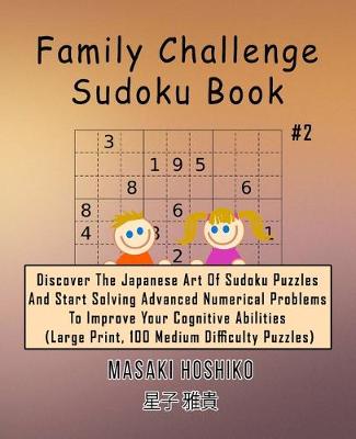 Book cover for Family Challenge Sudoku Book #2