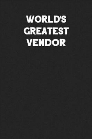 Cover of World's Greatest Vendor