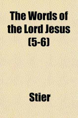 Cover of The Words of the Lord Jesus Volume 7-8