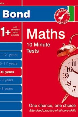 Cover of Bond 10 Minute Tests Maths 9-10 Years