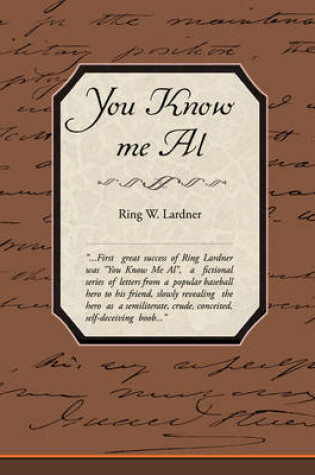 Cover of You Know Me Al