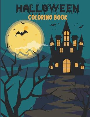 Book cover for Halloween Coloring Book