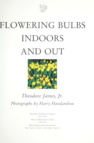Cover of Flowering Bulbs Indoors & out