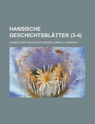 Book cover for Hansische Geschichtsblatter (3-4 )