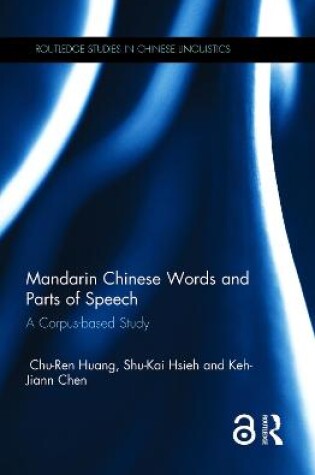 Cover of Mandarin Chinese Words and Parts of Speech