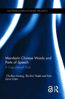 Cover of Mandarin Chinese Words and Parts of Speech