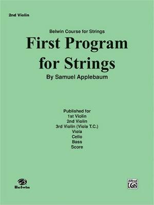 Book cover for First Program for Strings