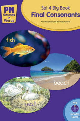Cover of PM Sounds in Words Set 4 Big Book + IWB Software - Final Consonants