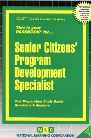 Cover of Senior Citizens' Program Development Specialist