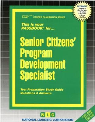 Cover of Senior Citizens' Program Development Specialist