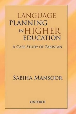 Cover of Language Planning in Higher Education