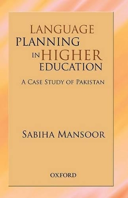 Book cover for Language Planning in Higher Education