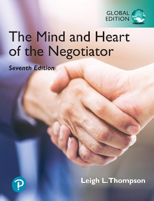 Book cover for Mind and Heart of the Negotiator, The, Global Edition