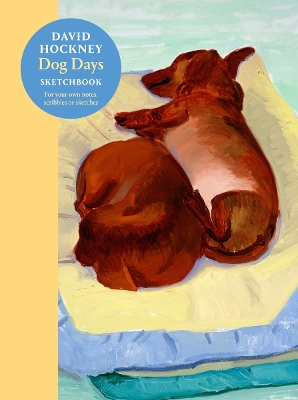 Book cover for David Hockney Dog Days: Sketchbook