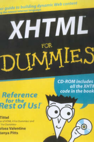 Cover of XHTML For Dummies