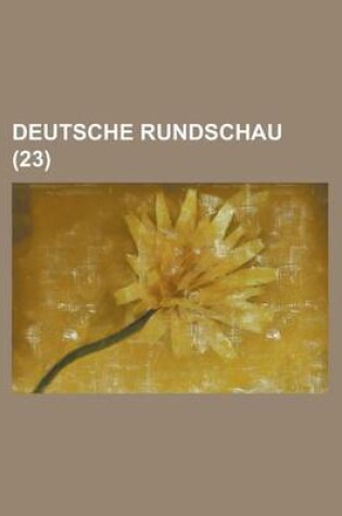 Cover of Deutsche Rundschau (23)
