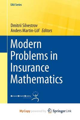 Book cover for Modern Problems in Insurance Mathematics
