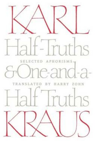 Cover of Half-Truths and One-and-a-Half Truths