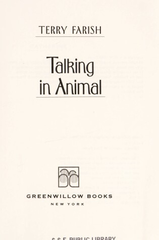 Cover of Talking in Animal