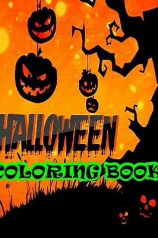 Cover of Halloween Coloring Book