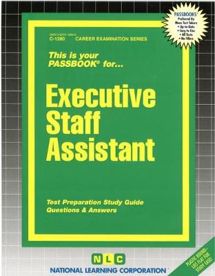 Book cover for Executive Staff Assistant