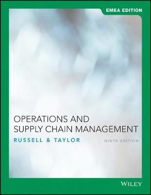 Book cover for Operations and Supply Chain Management