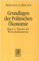 Book cover for Grundlagen der Politischen Ökonomie