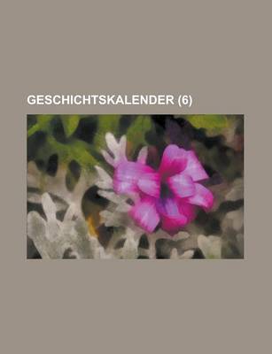 Book cover for Geschichtskalender (6)