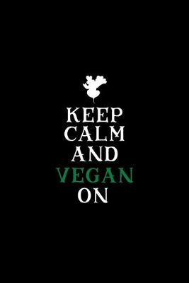 Book cover for Keep Calm and Vegan On