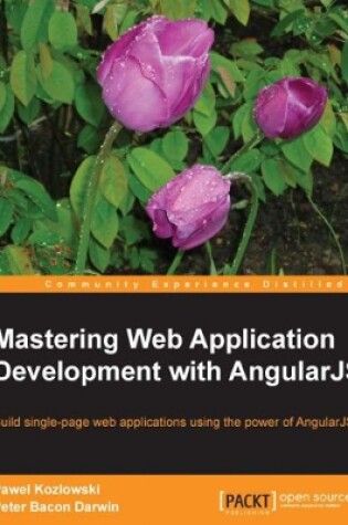 Cover of Mastering Web Application Development with AngularJS