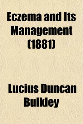 Book cover for Eczema and Its Management