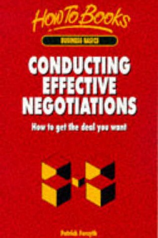 Cover of Conducting Effective Negotiations