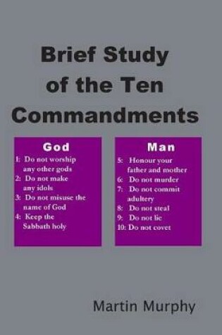 Cover of Brief Study of the Ten Commandments