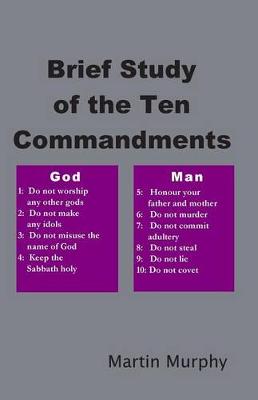 Book cover for Brief Study of the Ten Commandments
