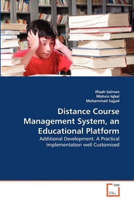 Book cover for Distance Course Management System, an Educational Platform