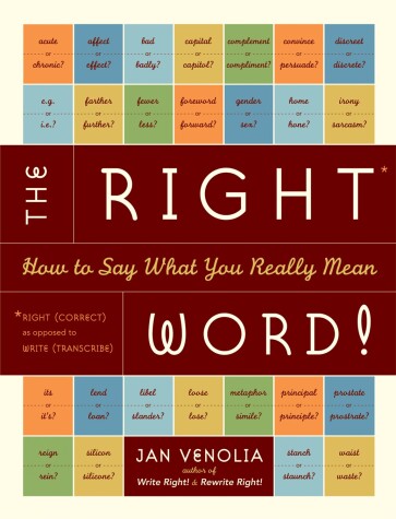 Cover of The Right Word!