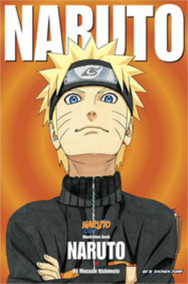 Book cover for Naruto Illustration Book