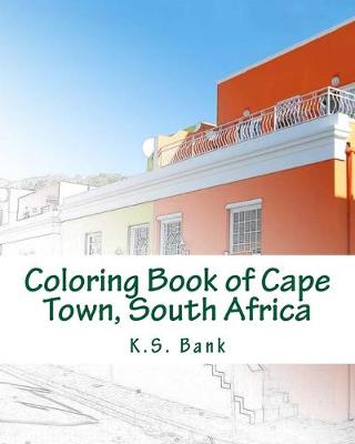Book cover for Coloring Book of Cape Town, South Africa