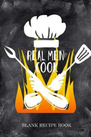 Cover of Blank Recipe Book (Real Men Cook)